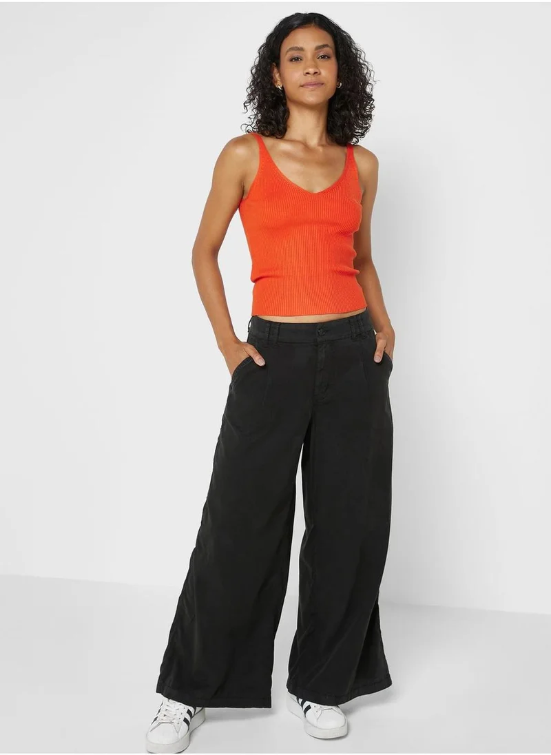 American Eagle High Waist Baggy  Pants
