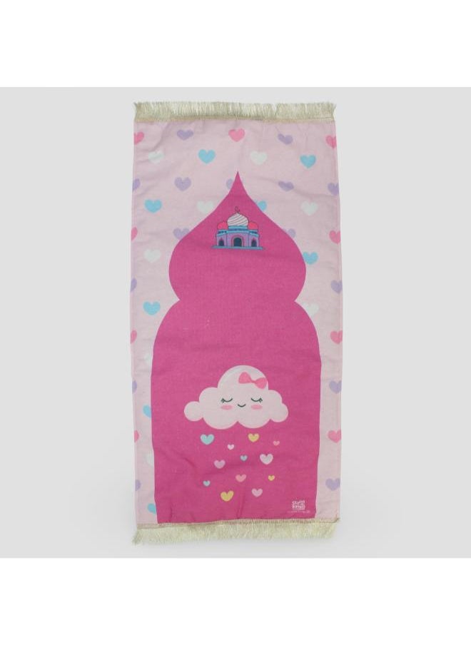 Generic - Ramdan Children's Prayer Mat (Beautiful Mosque & Lovely Cloud) - Image 1
