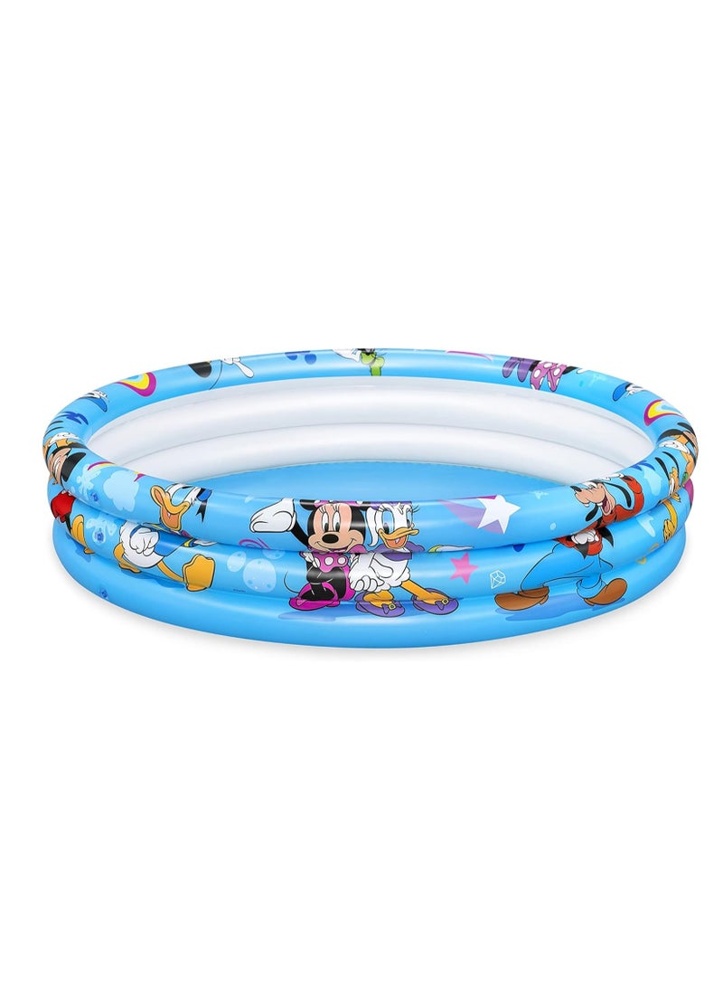 Bestway Mickey Mouse 3-Ring Pool 122x25cm - Image 1