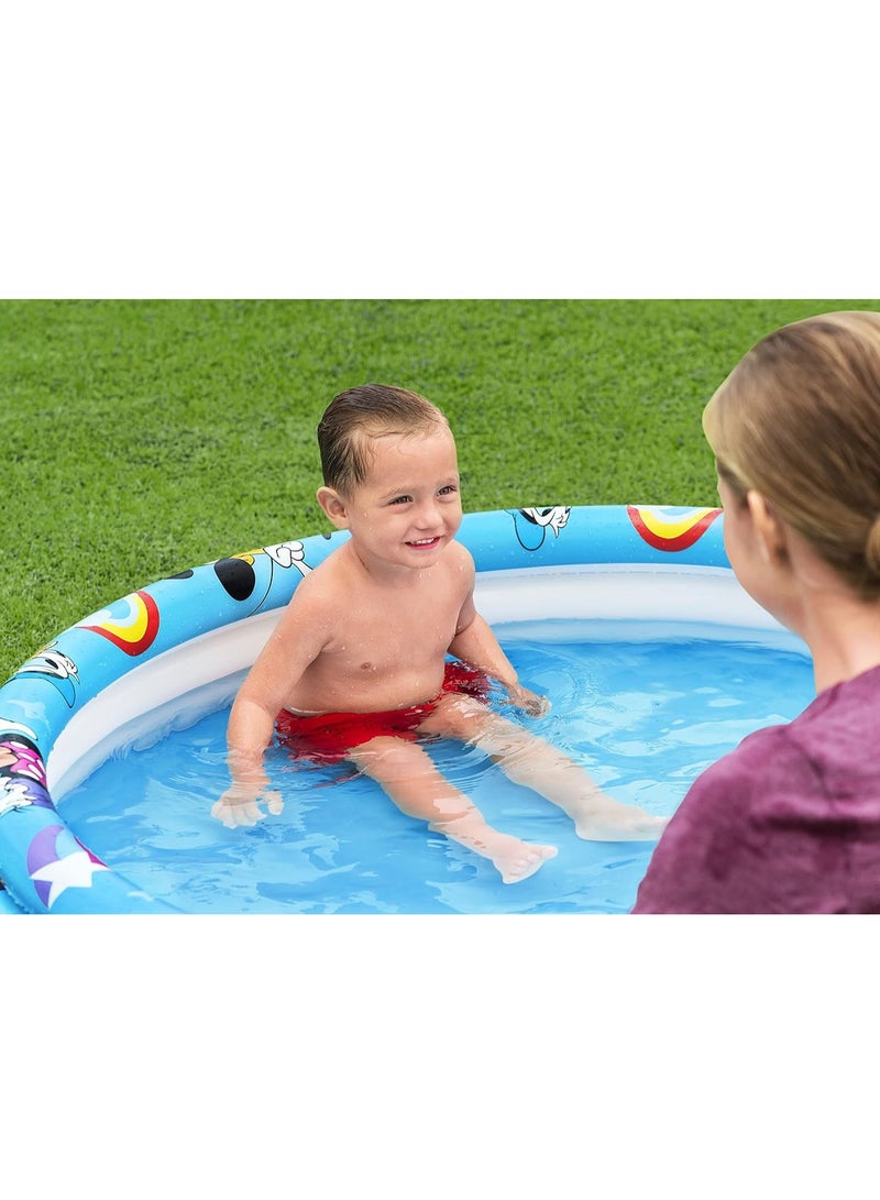 Bestway Mickey Mouse 3-Ring Pool 122x25cm - Image 3
