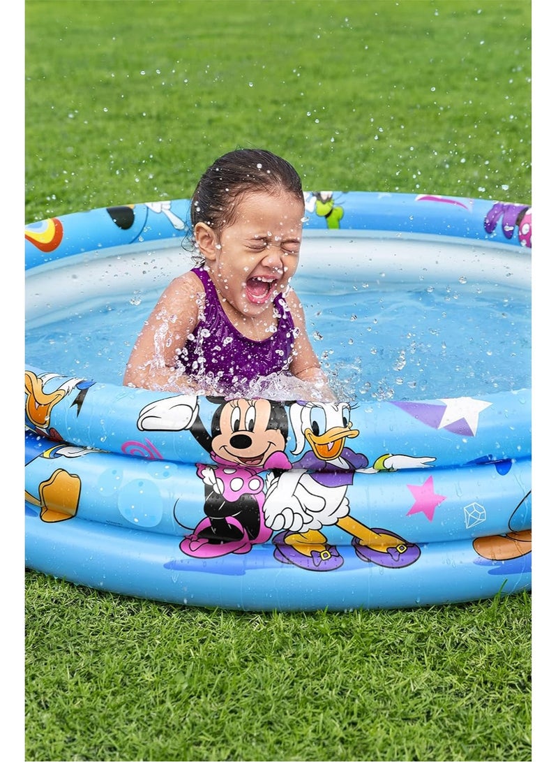 Bestway Mickey Mouse 3-Ring Pool 122x25cm - Image 5