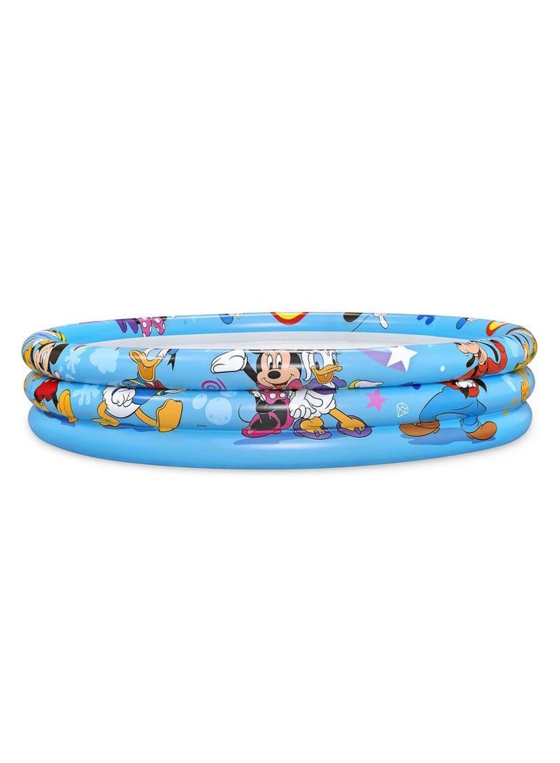 Bestway Mickey Mouse 3-Ring Pool 122x25cm - Image 2