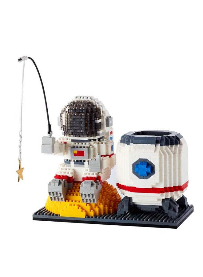 Buluqi Astronaut Pen Holder Building Blocks Educational Toy For Girls 6-12 Years Old, Children's Toy For Boys, Birthday And New Year Gift - Image 4