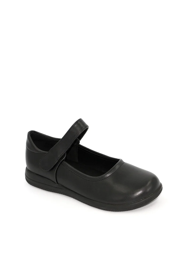 جيومني Girls School Shoes – Comfortable Black Formal Uniform Footwear for Daily Wear | Non-Slip Sole, Durable Stitching, Cushioned Insole | Back to School Essentials