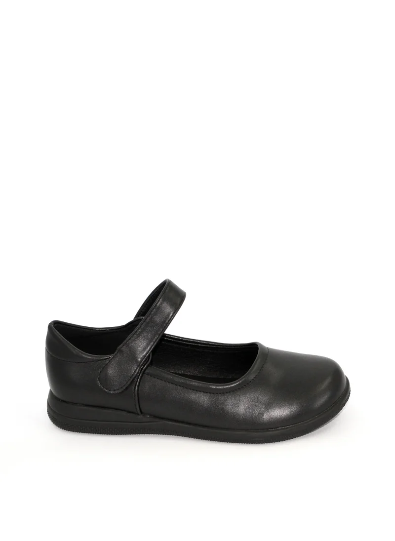 Geoomnii Girls School Shoes – Comfortable Black Formal Uniform Footwear for Daily Wear | Non-Slip Sole, Durable Stitching, Cushioned Insole | Back to School Essentials