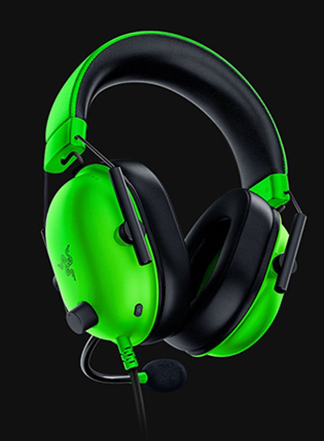 Razer Blackshark V2 X WRD H/S - Green - Image 4