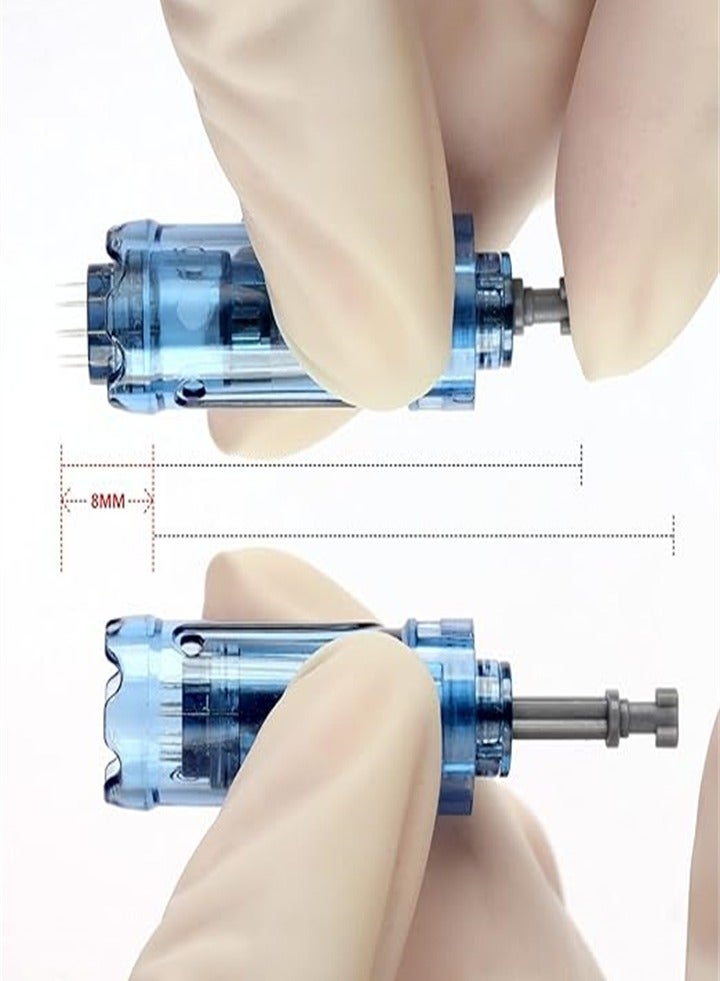 Dr.pen 10-Pack Dr.Pen Microneedle Pen Needle Cartridges - Compatible with Dr.Pen A9, A11, A8S, M8S Models, Disposable Replacement Parts with Bayonet (12 Needles)  - Image 5