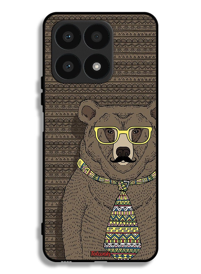 Tolwak Honor X8a Protective Case Cover Mr Wolf - Image 1