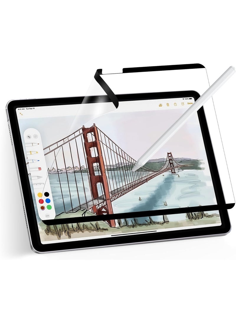 حماية شاشة مغناطيسية بحجم 12 بوصة لجهاز Surface Pro 1Pack (2025) - فيلم غير لامع قابل للإزالة للكتابة والرسم، تركيب مغناطيسي سهل، مقاوم للتوهج والبقع - Image 3