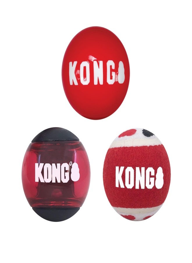 كونج كرات كونغ سيجنتشر المتنوعة للعب الجلب والاسترجاع (كبيرة (عبوة من 3 كرات)) - Image 1