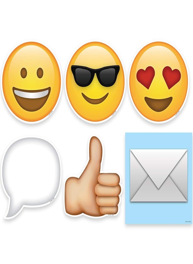 Creative Teaching Press Emoji's Cut Outs, 6" (6068) - Image 2