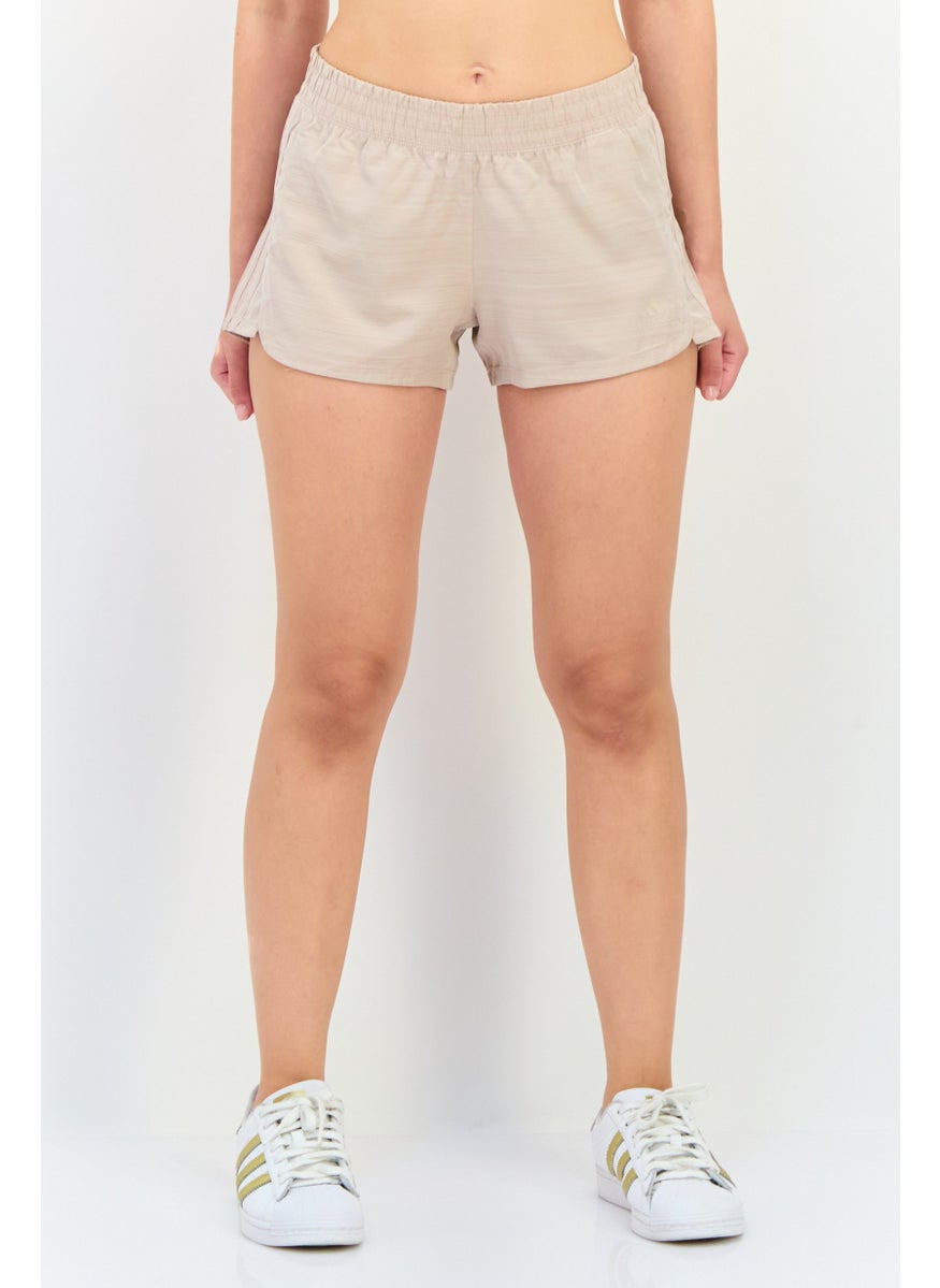 Adidas Women Sportswear Fit Training Shots, Beige  - Image 1