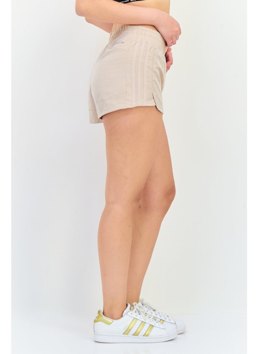 Adidas Women Sportswear Fit Training Shots, Beige  - Image 2