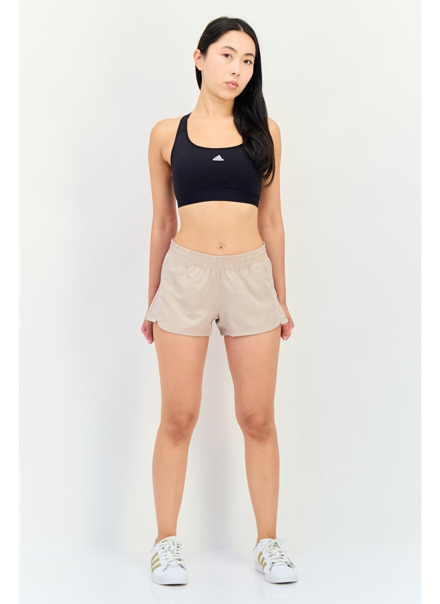 Adidas Women Sportswear Fit Training Shots, Beige  - Image 4