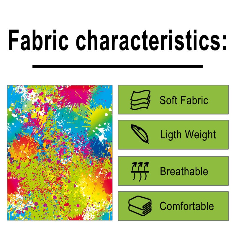 Pelocapa Salon Cape for Women, Hair Cutting Cape with Snap Closure, Professional Large Barber Stylist Hairdresser Cape, Waterproof & Light Weight & Machine Washable- 63â€Ã— 56â€ (Colorful) - Image 5