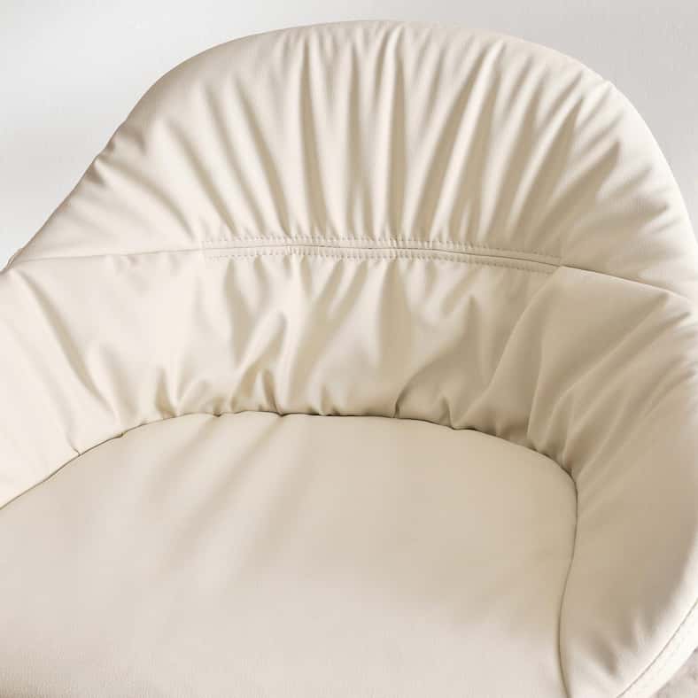 Pan Home كرسي بار مالاكا - أبيض للرجال والنساء - Image 4