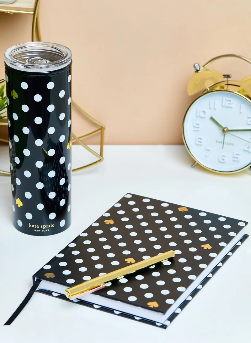 Kate Spade Black Spade Dot To Do Undated Planner
