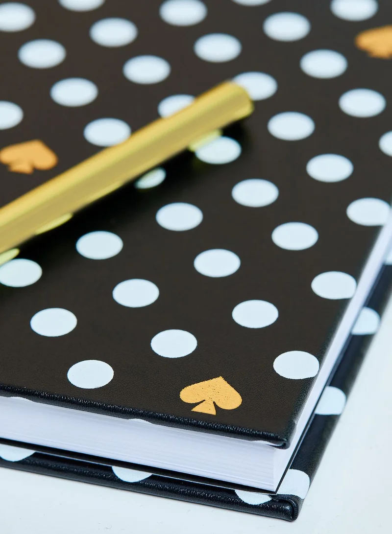 Kate Spade Black Spade Dot To Do Undated Planner