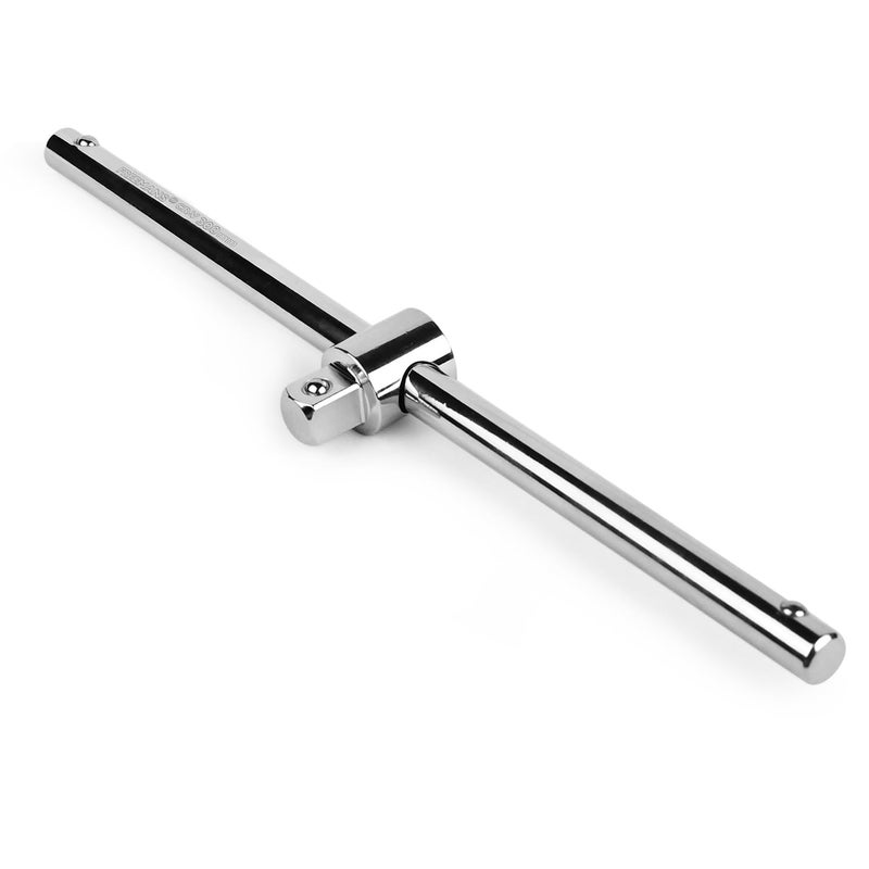 FREEMANS DSH12-300 Heavy-Duty 1/2" Drive Sliding T-Bar Handle - 300mm Length || Drive for Socket Wrenches || CR-V Steel with Chrome Finish || For for Socket Set, Automotive Repair - Image 1