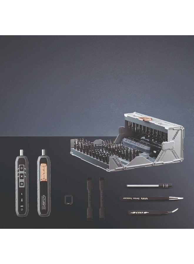 Torima مجموعة مفكات كهربائية بيضاء TORİMA TTS-06 - Image 3