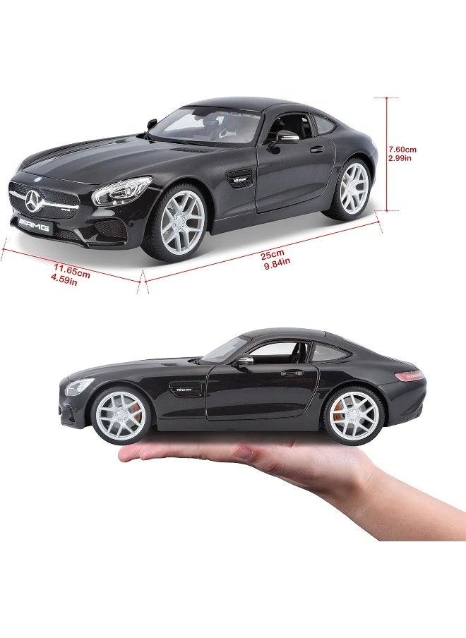 Maisto - Maisto 1:18 Scale Special Edition Mercedes AMG GT Model Car, Black - Image 1