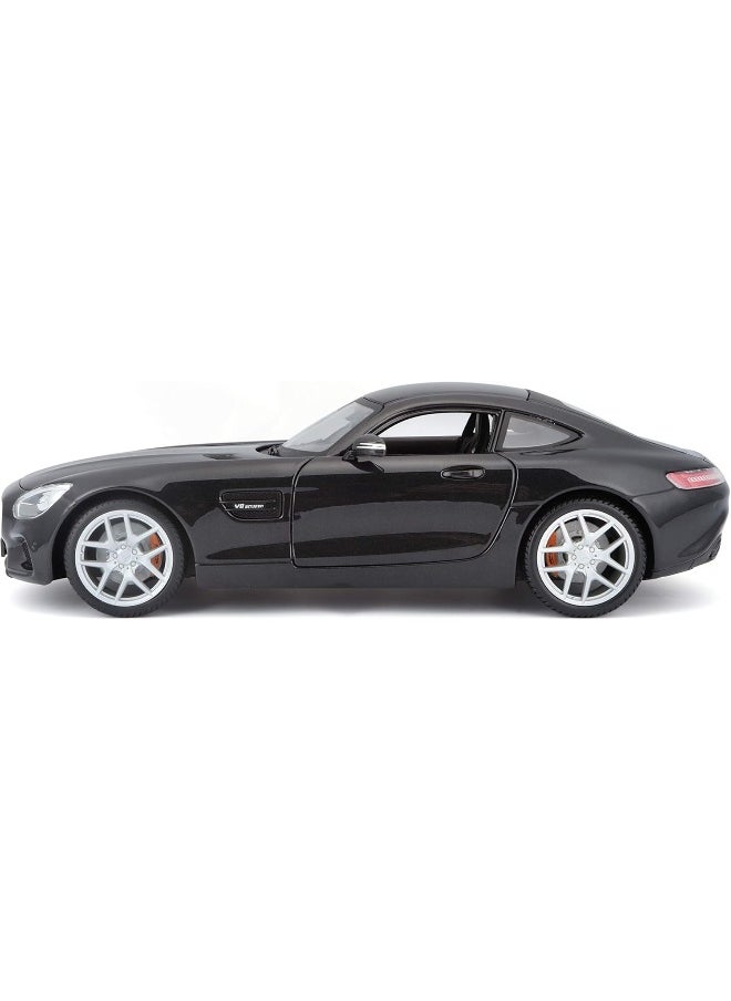 Maisto - Maisto 1:18 Scale Special Edition Mercedes AMG GT Model Car, Black - Image 1