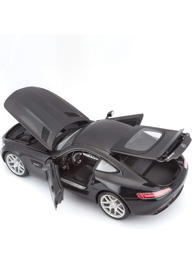Maisto - Maisto 1:18 Scale Special Edition Mercedes AMG GT Model Car, Black - Image 1