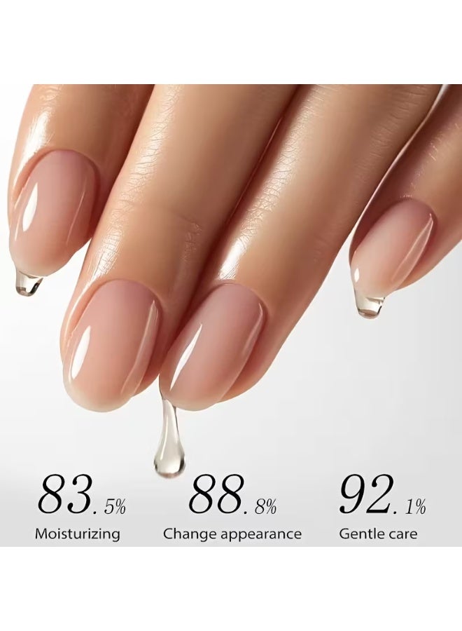 أوكويست زيت العناية بالبشرة، جل الكيراتين للأظافر، مقوي للأظافر بفيتامين E وزيت اللوز الحلو، يحمي الأظافر بعمق، يغير مظهر الأظافر، يرطب وينعم الأظافر، يحافظ على الأظافر في حالة جيدة، مقوي للعناية بالأظافر - Image 3