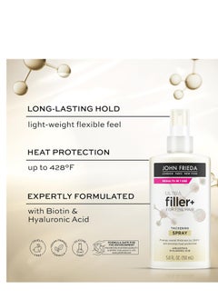 John Frieda John Frieda ULTRAfiller+ for Fine Hair, Volumizing, Biotin and Hyaluronic Acid Hair Thickening Spray, 5 Oz  - Image 2