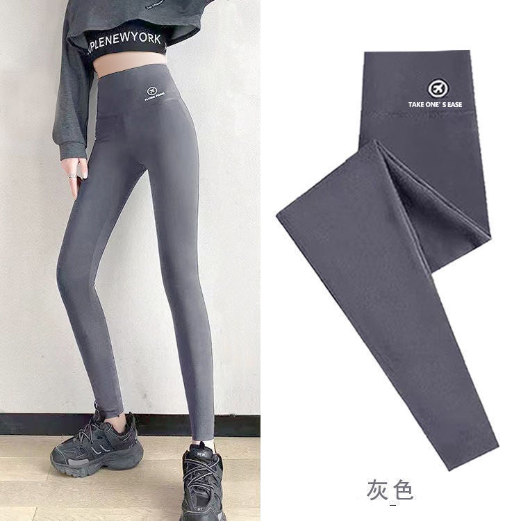 Girls' Shark Pants Spring Outerwear Children's Leggings Internet Celebrities Same Style Big Children's Spring and Autumn Slim Leg High Elastic Pants Women - Image 1