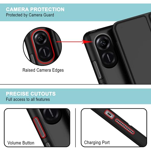 CEDO Tri-Fold for Honor Pad X9 (11.5 in) Smart Case Flip Cover with Multi Viewing Angles Stand | Leather Finish | Heat Dissipation | TPU Backcover (Black) - Image 5