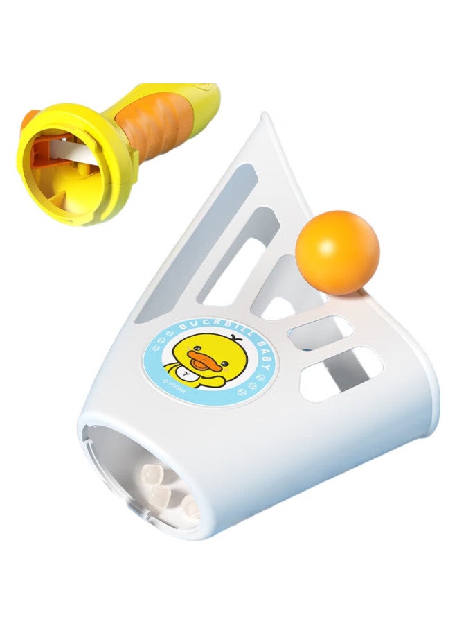 Xst Double-Person Ejecting And Catching Ball, Yellow Duck Docking Ball, Baby Outdoor Parent-Child Interactive Battle, Elastic Birthday Gift - Image 1