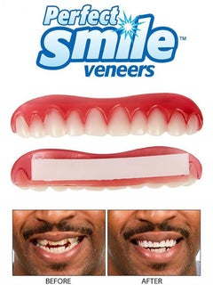 SYOSI Perfect Smile Upper Veneer False Teeth, Nature, and Comfortable, Protect Your Teeth and Regain Confident Smile  - Image 2