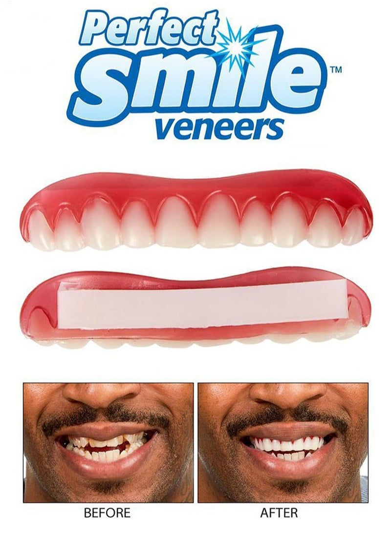 SYOSI Perfect Smile Upper Veneer False Teeth, Nature, and Comfortable, Protect Your Teeth and Regain Confident Smile  - Image 2