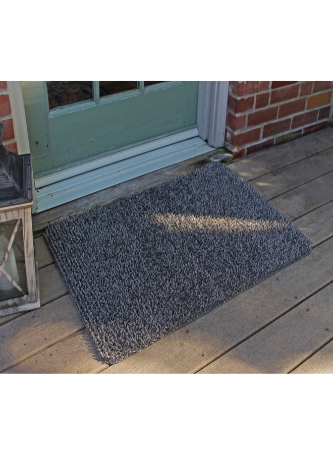 Grassworx Clean Machine Rectangular Astroturf Door Mat Taupe 18 x 24 Inch 10372028 - Image 2