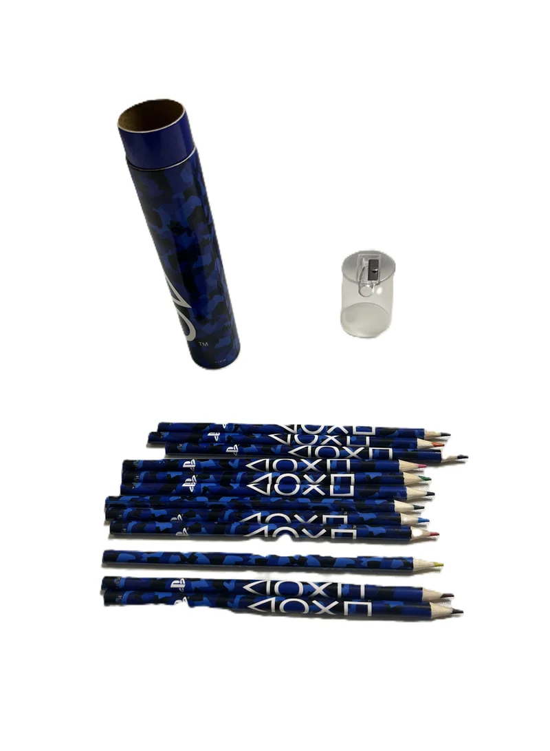Sony  PlayStation Play In Camo School Coloring Pencil 12-Pieces Set for Boys  | Best Price UAE