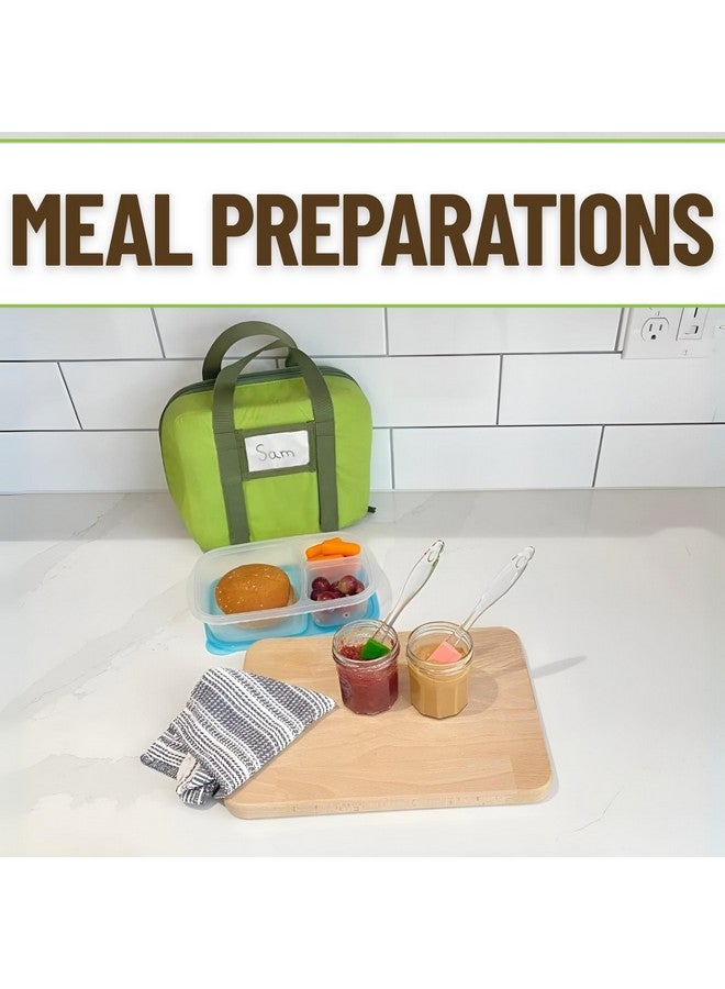 Evelots Set of 6 Mini Silicone Spatulas for Kitchen Cooking & Baking, Small Silicone Cooking Utensils, Heat Resistant BPA Free - Up To 446 Degrees - Image 5