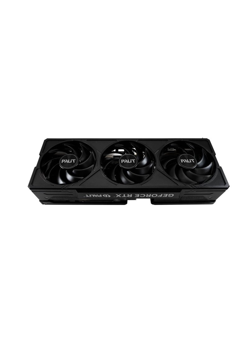 Palit - NVIDIA  GeForce RTX 4070Ti JETSTREAM 12GB, GDDR6X Graphics Memory, G-SYNC®, 7680 CUDA Core, 2610 MHz Boost Clock, 21 Gbps, 192 bits Interface, PCI Gen 4, DP 1.4a x 3, HDMI 2.1a x 1 - Image 1