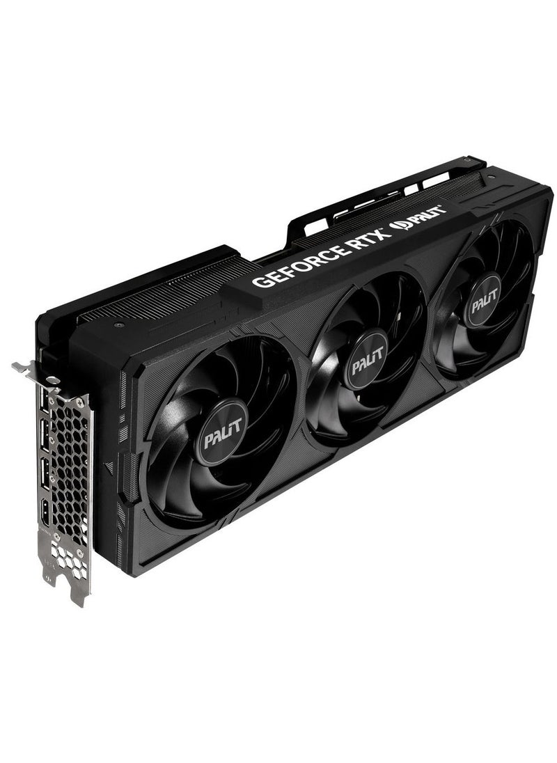 Palit - NVIDIA  GeForce RTX 4070Ti JETSTREAM 12GB, GDDR6X Graphics Memory, G-SYNC®, 7680 CUDA Core, 2610 MHz Boost Clock, 21 Gbps, 192 bits Interface, PCI Gen 4, DP 1.4a x 3, HDMI 2.1a x 1 - Image 1
