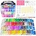 CiaraQ Polymer Clay Starter Kit Oven Bake Modeling Clay with Sculpting Tools 86 Colors 44 lbs - Image 3
