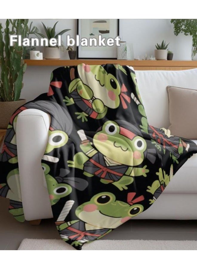 عام بطانية رقيقة من الفانيلا الكرتونية للأطفال والرضع (دافئة ومريحة، ومناسبة للنوم والألعاب) 70 سم * 100 سم - Image 5