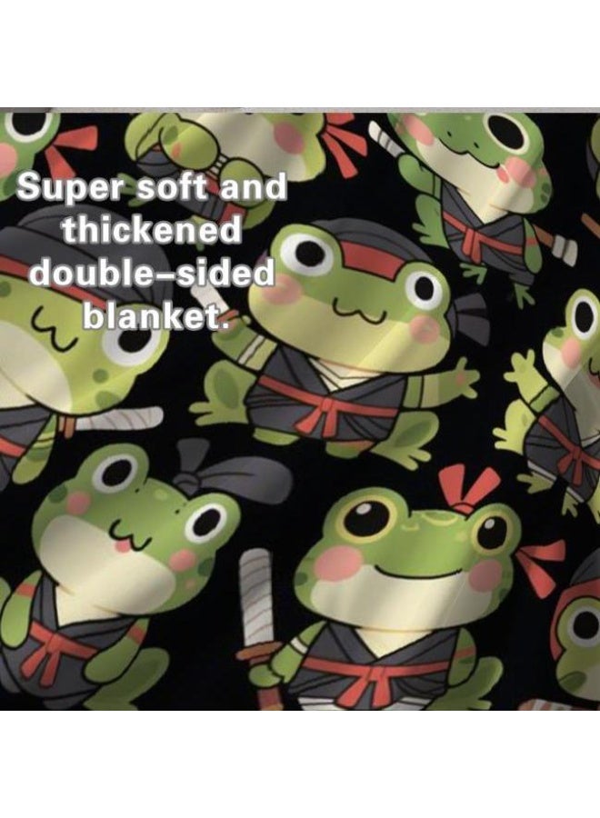 عام بطانية رقيقة من الفانيلا الكرتونية للأطفال والرضع (دافئة ومريحة، ومناسبة للنوم والألعاب) 70 سم * 100 سم - Image 4