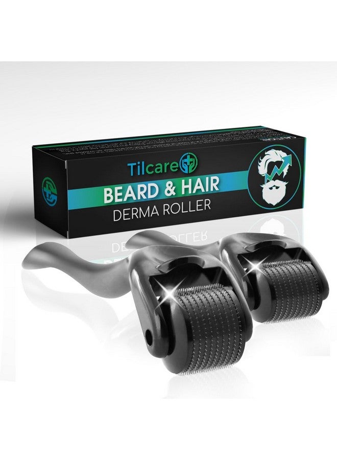 Tilcare Beard And Hair Derma Roller (2 Pack) By Tilcare Sterile Titanium Derma Roller 0.25Mm  - Image 1
