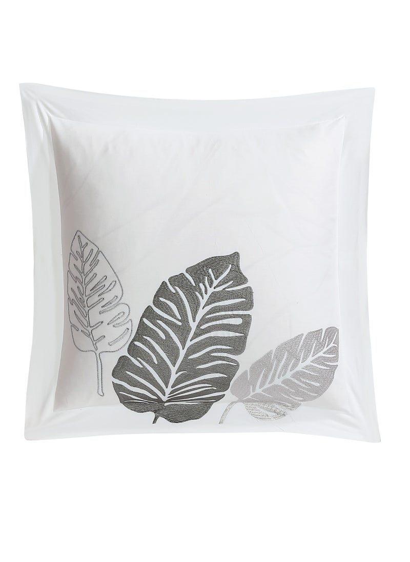 Hours - hours comforter set with soft silky fabric 100% cotton and a modern and distinctive pattern that satisfies all tastes 8 pieces king size - Image 1