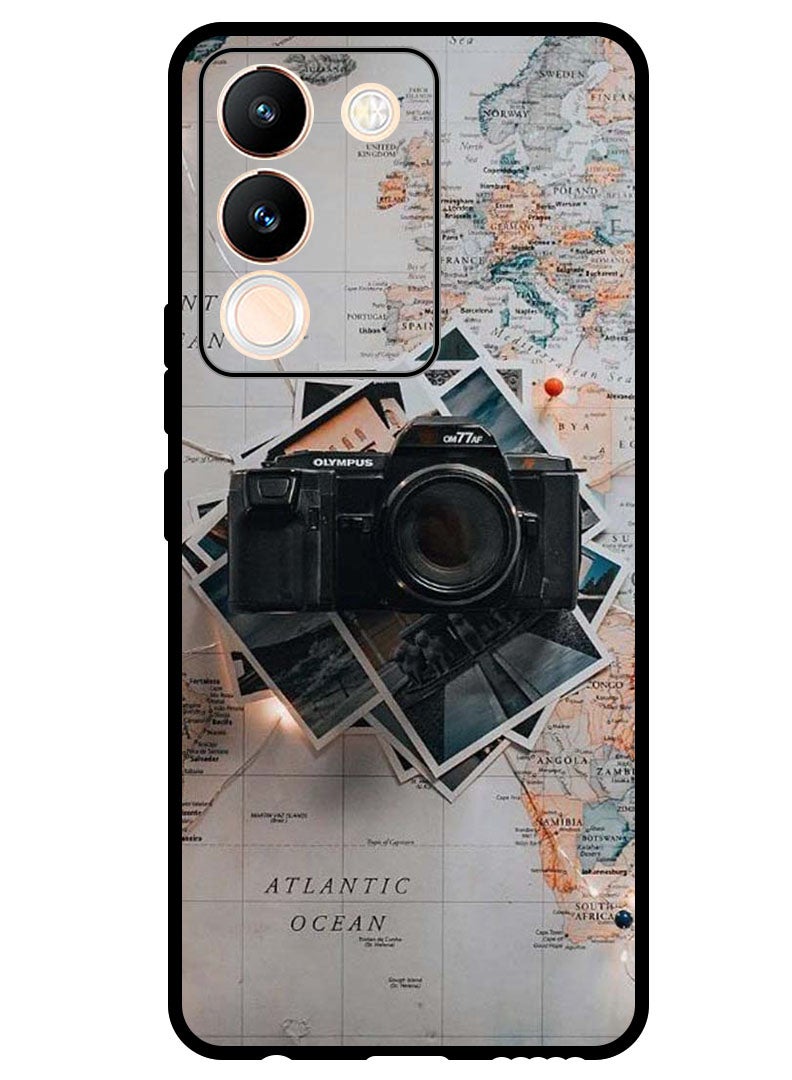 Theodor Protective Case Anti Scratch Shock Proof Bumper Cover For Vivo Y200 Camera - Image 1