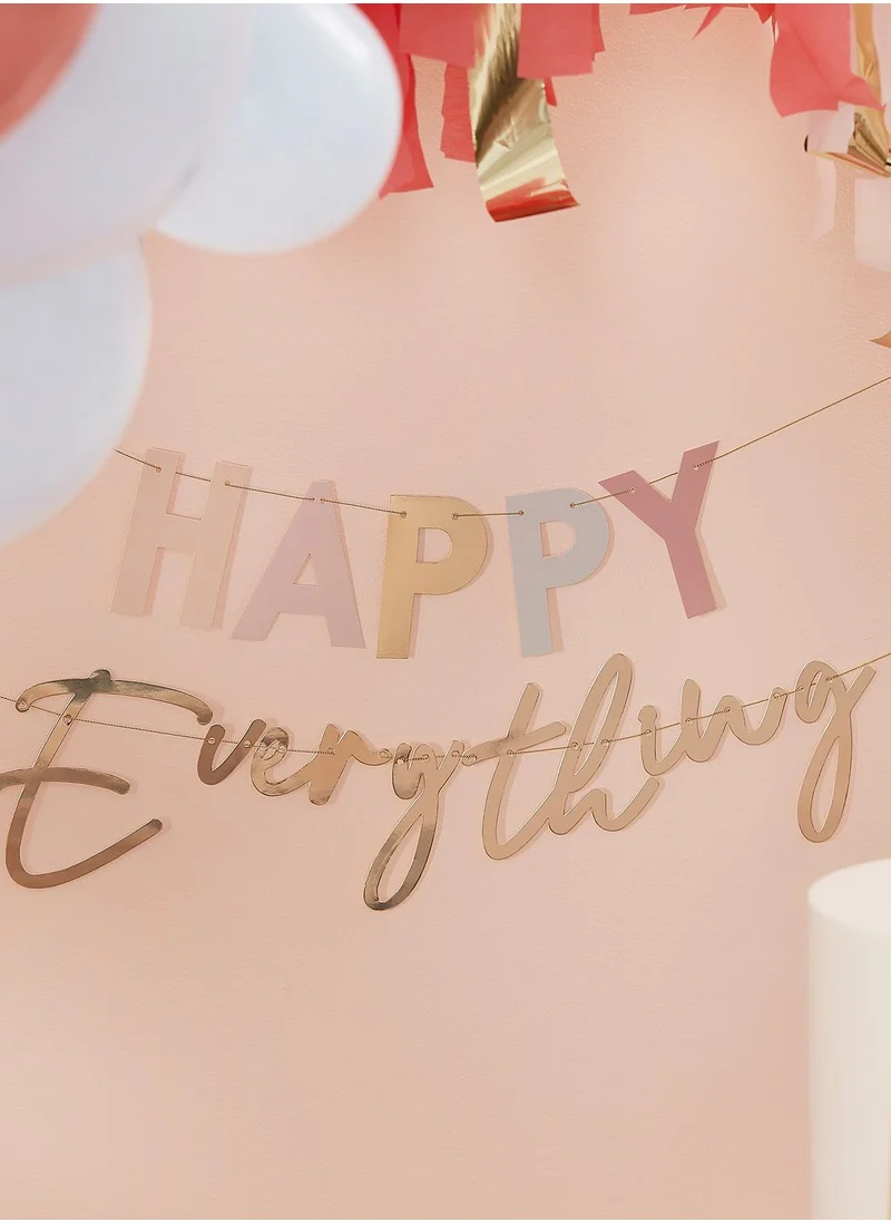 Ginger Ray Happy Everything Bunting