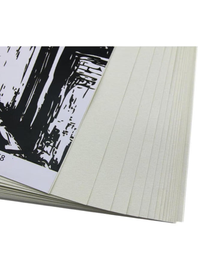 For Shine [Lowest Price Online] Fenshang 8K Sketch Paper 160G For Pencil, Colored Pencil, And Marker Drawing Sketching Paper 8K/20 Sheets 26.6*38.2Cm For Students And Art Training Classes - Image 1