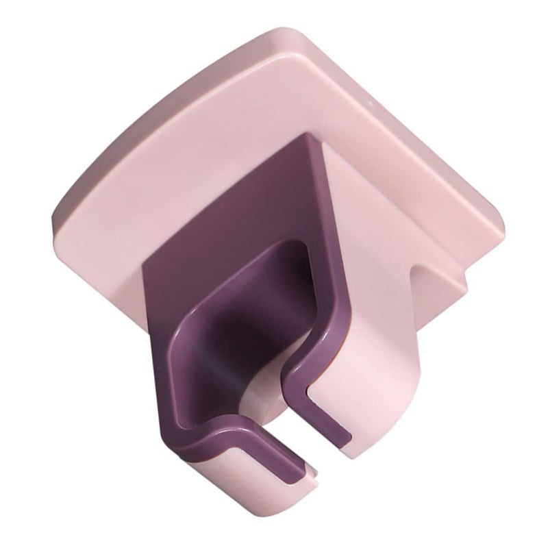Wall Mounted Hair Dryer Holder Space Saving Bathroom Storage Rack White - Image 2
