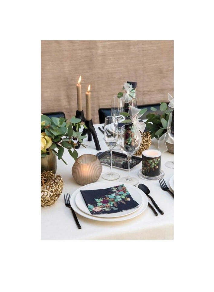 Ambiente Large Eucalyptus Black Napkins - Image 2