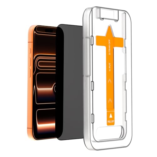DailyObjects Sheath Privacy Screen Protector with Applicator Tray | Compatible with iPhone 17 Pro Max - Image 1